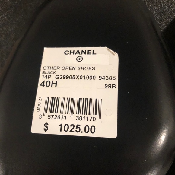 NWT in Box - CHANEL Peep Toe T-Strap Heels - Picture 4 of 9